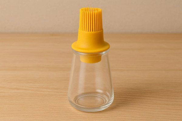 Silicone Oil Brush with Bottle for Kitchen Cooking and Baking